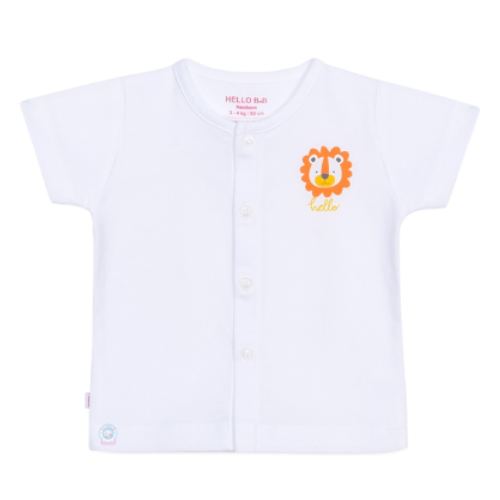  Áo Cài Giữa Trắng Tay Ngắn - AL0006 