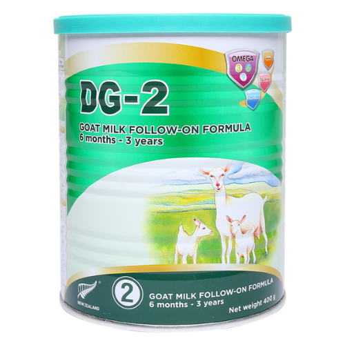  Sữa dê công thức DG-2 400g (6-36 tháng) 