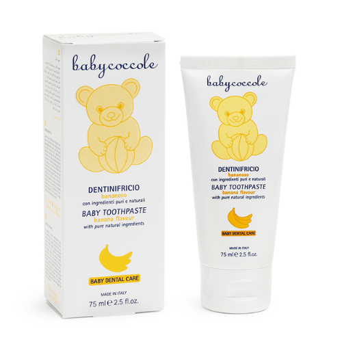  Kem đánh răng Babycoccole hương chuối 75ml (+12M) 