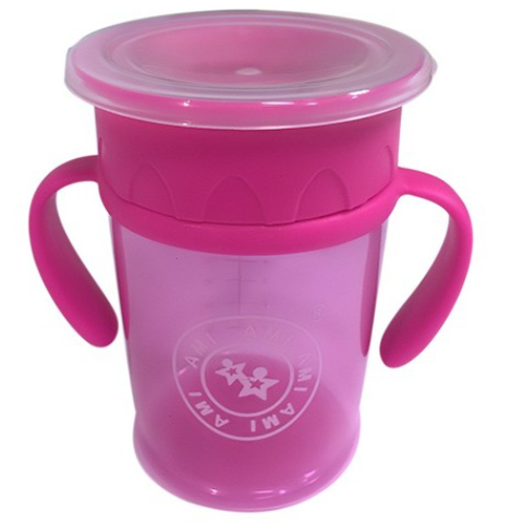  Bình tập uống Ami chống tràn 360 độ 250ml 