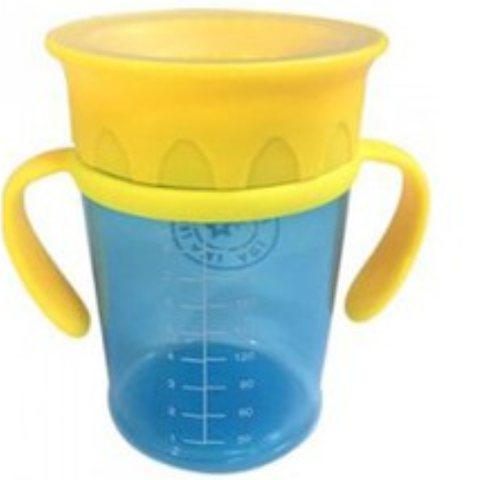  Bình tập uống Ami chống tràn 360 độ 250ml 