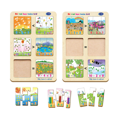  Đồ chơi bé vui học toán trừ Winwin Toys 