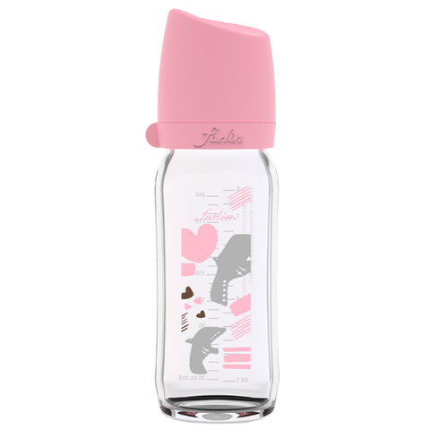  Bình sữa Farlin thủy tinh cổ rộng 240ml AB-32010 