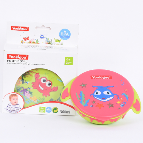  Bát ăn dặm chống đổ Yookidoo 