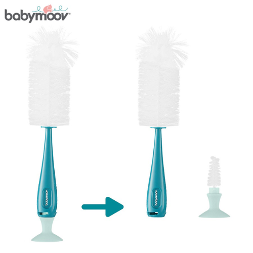  Chổi cọ bình sữa & núm ti Babymoov 