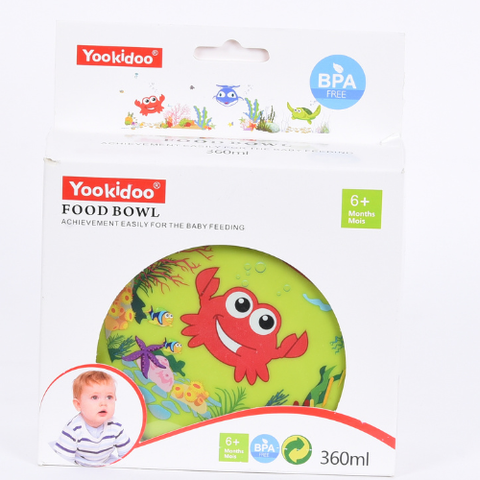 Bát ăn dặm chống đổ Yookidoo 