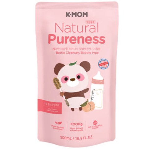  Nước rửa bình và rau quả chiết xuất thảo mộc K-Mom 500ml 