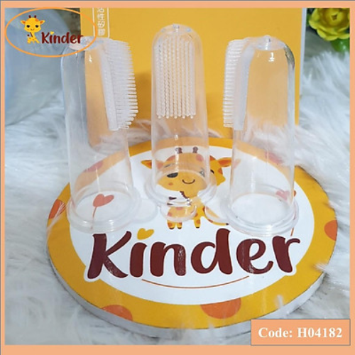  Rơ lưỡi trẻ sơ sinh Kinder (3 cái) 