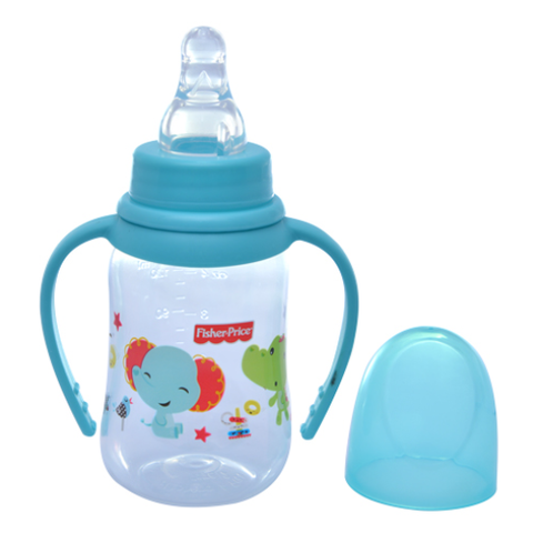  Bình sữa núm silicon tay cầm Fisher Price 125ml 