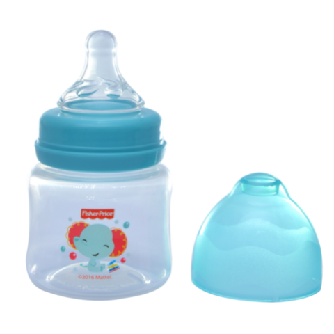  Bình sữa cổ rộng núm silicon Fisher Price 125ml 