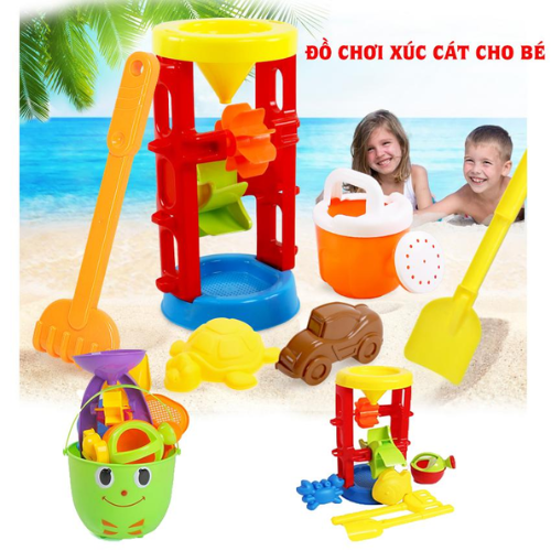  Bộ đồ chơi biển, xúc cát (11 món) Bodis 
