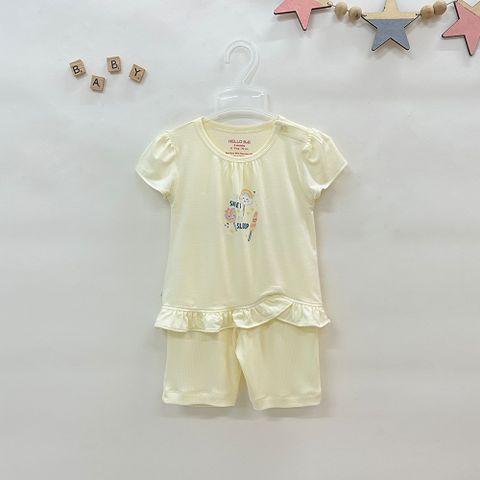  Bộ ngắn bé gái bèo lai 1750 