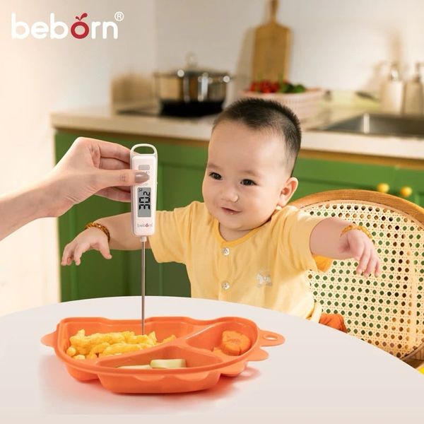 Nhiệt kế điện tử đa năng đo sữa, nước cho bé Beborn Pronto 1 