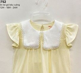 Bộ ngắn bé gái bâu vuông 1752 - HELLO BnB 