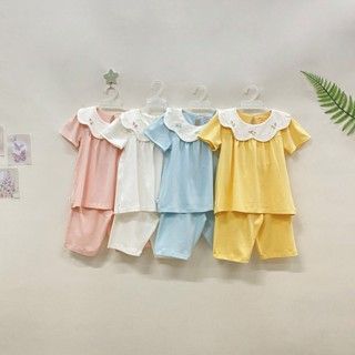  Bộ ngắn bé gái cổ hoa 1759 - HELLO BnB 