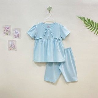  Bộ ngắn bé gái yếm bèo 1760 - HELLO BnB 