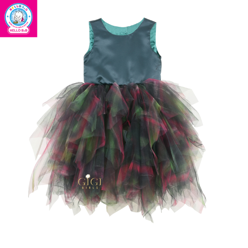  Đầm dạ hội 11001 GR (Green) 0938 