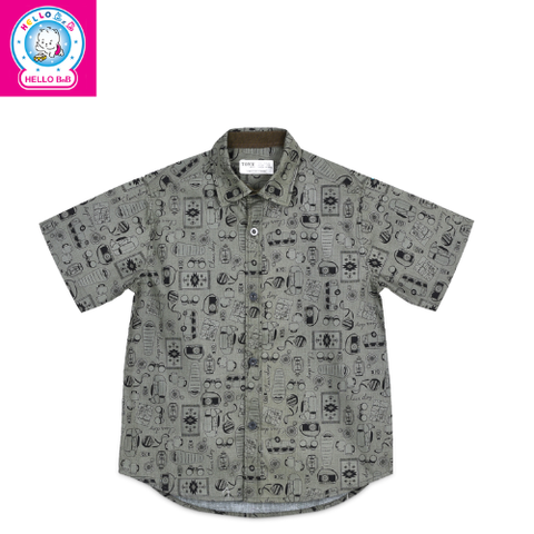  Áo sơ mi họa tiết tay ngắn - SM1593 