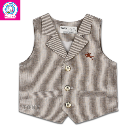  Vest Ghile cổ bẻ VEST5402 - Tony Boys 