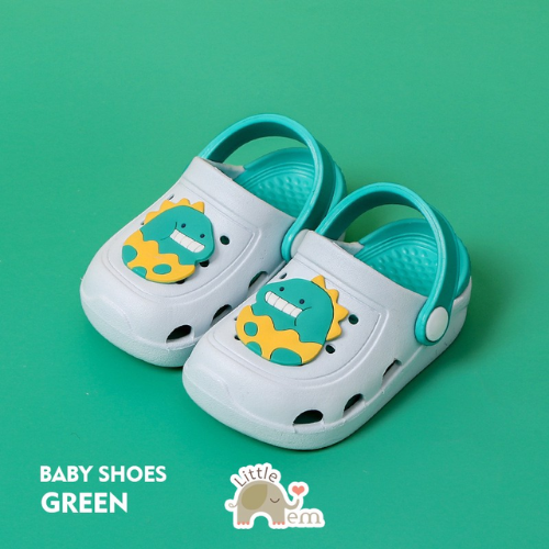  Dép bé gái/bé trai kiểu dáng Hàn Quốc_Color - Xanh/18cm 