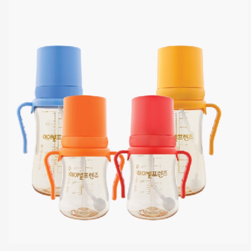  Bình ống hút tập uống cho bé IBYEOL Friends PESU (200ml) 