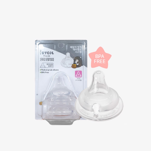  Bộ 2 núm ty cho bé I-byeol Friends Ggo-Mi giai đoạn 4 (trên 6 tháng) 