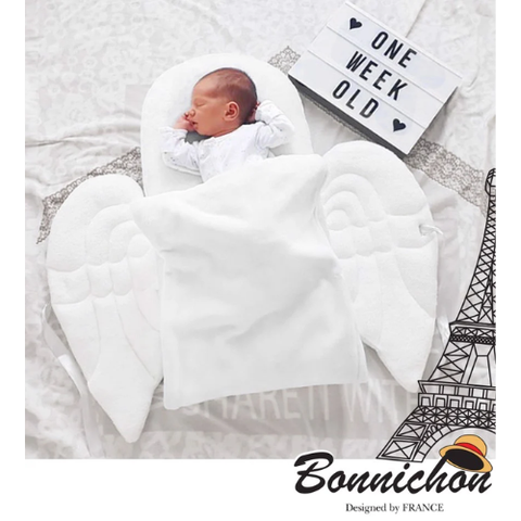  Set chăn đệm sơ sinh thiên thần BONNICHON Angel's Form 