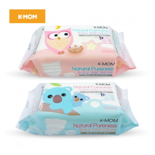  Khăn ướt cao cấp K-Mom Hàn Quốc (100c) 