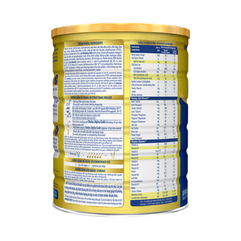  Sữa bột Dielac Alpha Gold số 3 1.4kg (Sữa non) 