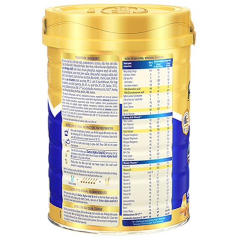  Sữa bột Dielac Alpha Gold IQ số 4 900g (2-6 tuổi) 