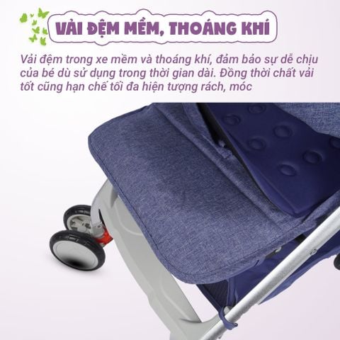  Xe đẩy xoay 360 độ Mastela 