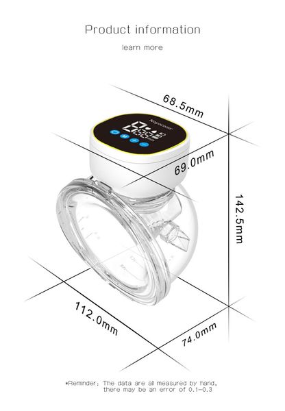  Máy hút sữa điện đơn rảnh tay không dây E27 - Trắng 24300227 