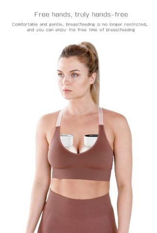  Máy hút sữa điện đơn rảnh tay không dây E27 - Hồng 24300127 