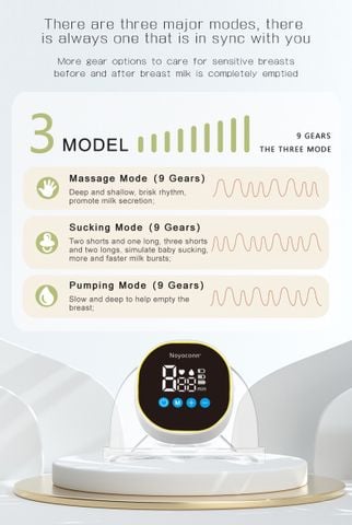  Máy hút sữa điện đơn rảnh tay không dây E27 - Hồng 24300127 