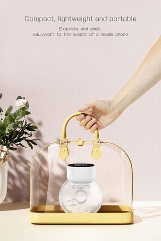  Máy hút sữa điện đơn rảnh tay không dây E27 - Hồng 24300127 