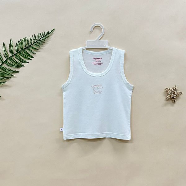  Áo 3 lỗ trắng Bamboo AL0077 