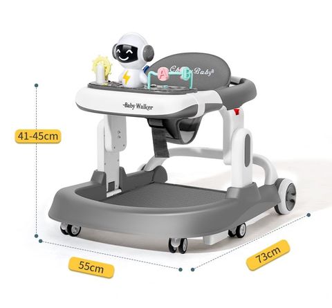  Xe tập đi 3 trong 1 BW YT-926  Baby walker Trắng-Xanh đậm 250003926 - Everest Kid 