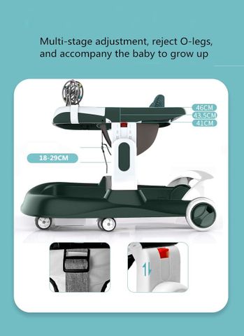 Xe tập đi 3 trong 1 BW YT-926  Baby walker Trắng-Xám 250005926 - Everest Kid 