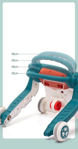  Xe tập đi chòi chân 3 trong 1 BW-Z206 Baby walker Cam-Xanh lá 250001206 - Everest Kid 