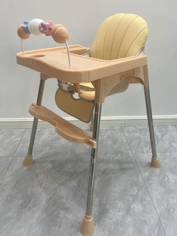  Ghế ăn dặm điều chỉnh độ cao BWBC-C005 Baby high chair Vàng 250003005 - Everest Kid 