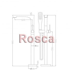 Sen Tắm Bồn Rosca 2508