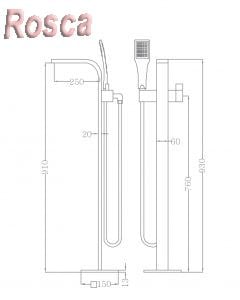Sen Tắm Bồn Rosca 2520