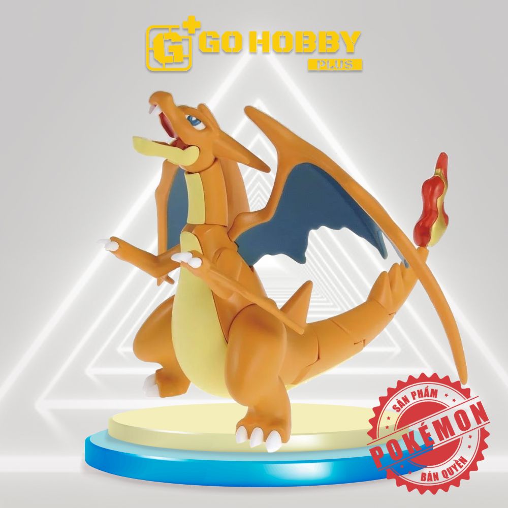 Mô hình Pokémon Mega Charizard Y  Super Size  Takara TOMY