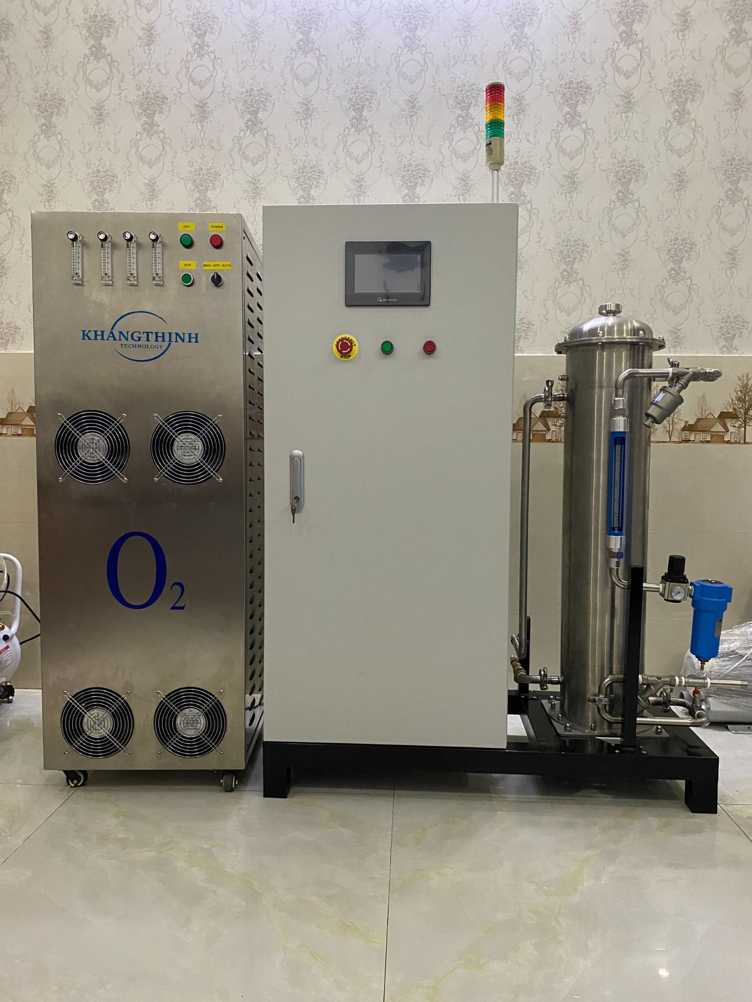 Máy Ozone xử lý nước thải