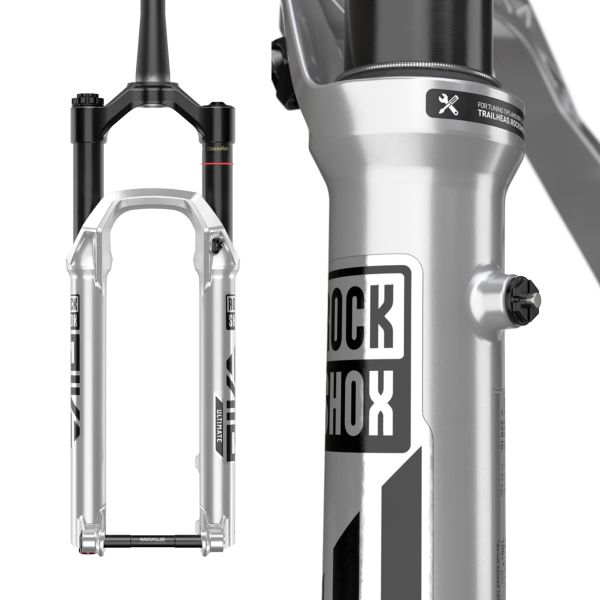  Bicycle parts, suspension forks, shocks and seat posts 