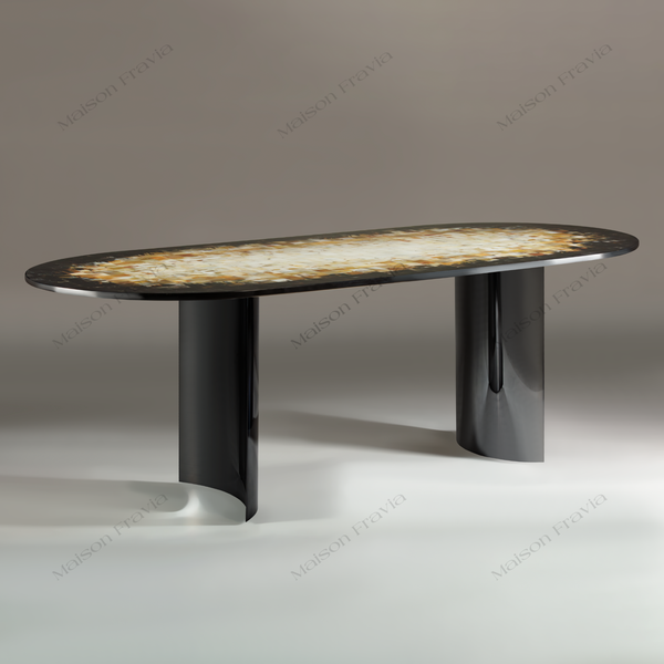  Bàn ăn Cẩn Sừng Cao cấp 