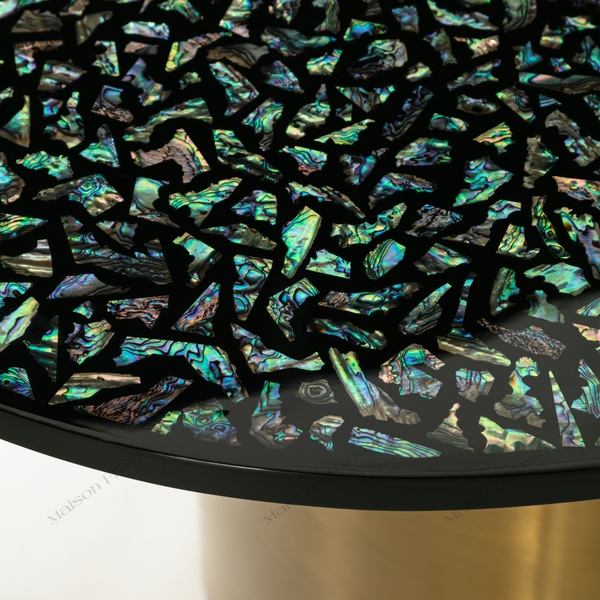  BÀN ĂN SƠN MÀI KHẢM TRAI MOSAIC LACQUER 