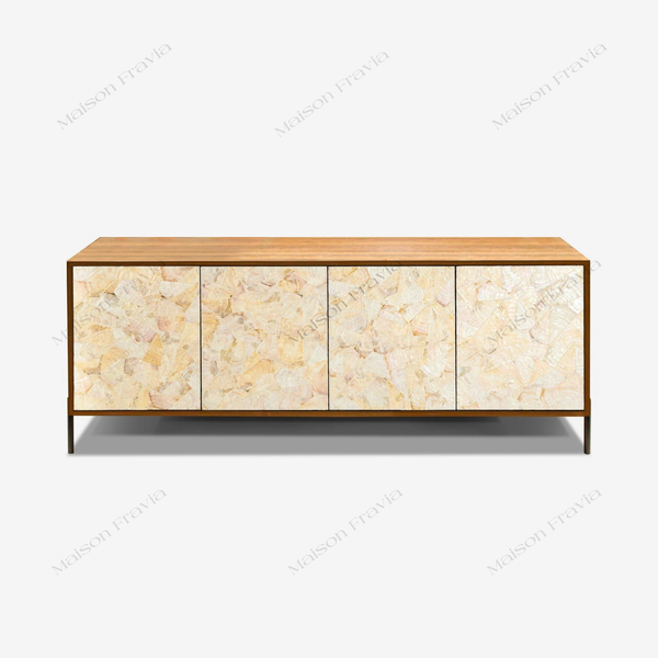  Kệ Tủ Khảm Trai Prisma Phủ Laminate - K02 