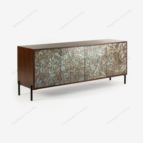  Kệ Tủ Khảm Trai Kaleidoscope Phủ Laminate - K02 