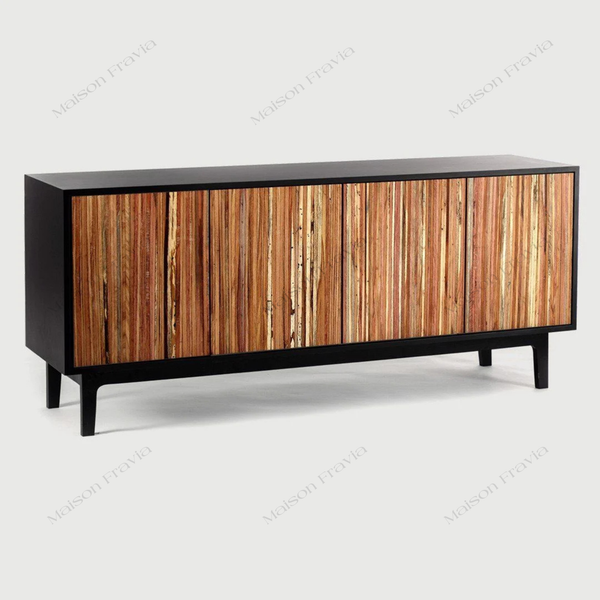  Kệ Tủ Cánh Gỗ Thịt Stripey Woody Cabinet - K02 